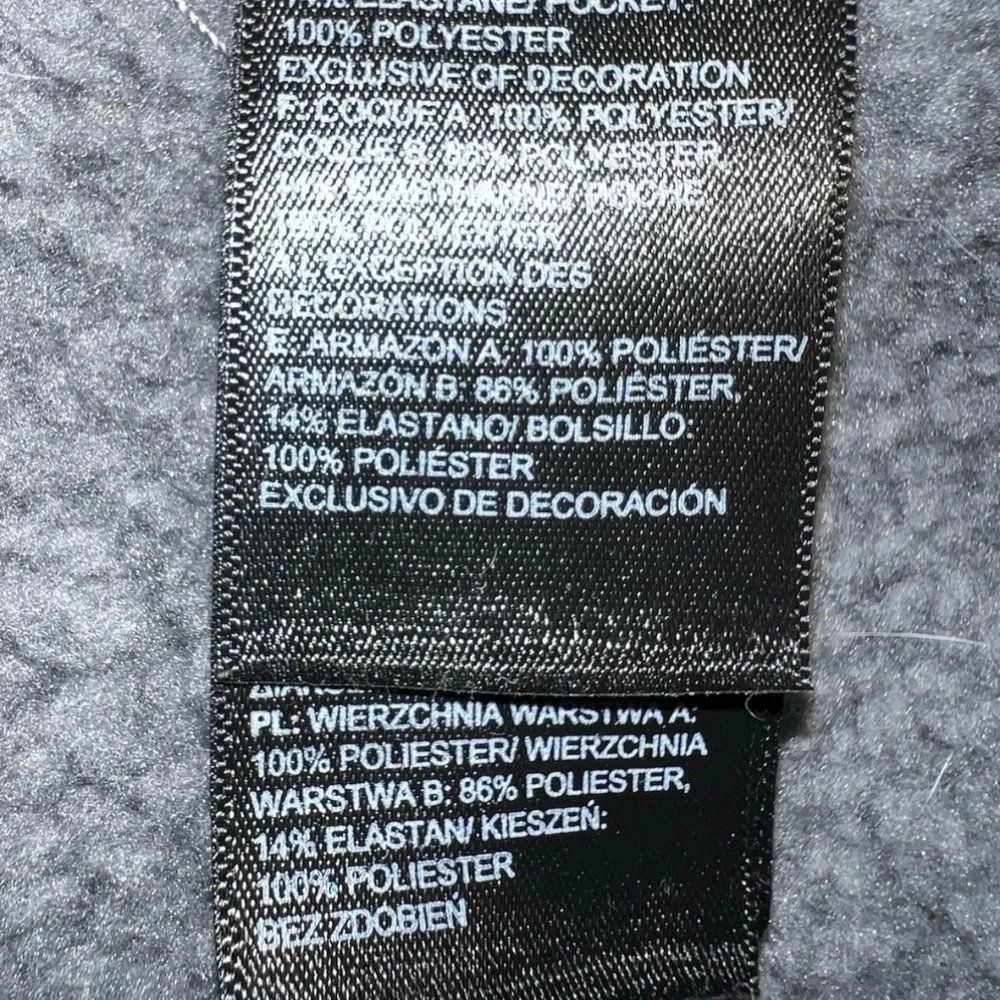 The North Face Men’s Gordon Lyons Gray‎ 1/4 Zip Fleece Pull Over Sweater Size XL